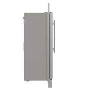 FORNO Fortezza 60-Inch Freestanding Refrigerator Freezer, 28 Cu. Ft., Automatic Ice Maker, Stainless Steel, Model FFFFD1738-60MG