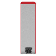 FORNO Storico 22-Inch Retro Freestanding Refrigerator, 9.0 cu ft, Red, Silver Handle, Model FFFFD1745-22RED