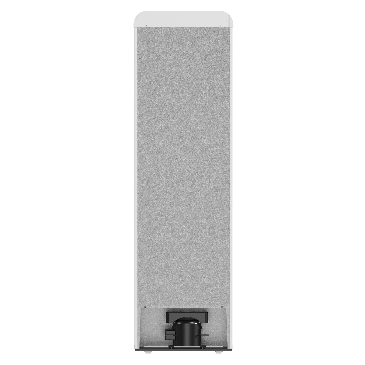 FORNO Storico 22-Inch Freestanding Retro Refrigerator, 9.0 cu. ft., White with Copper Accents, FFFFD1745-22WHT