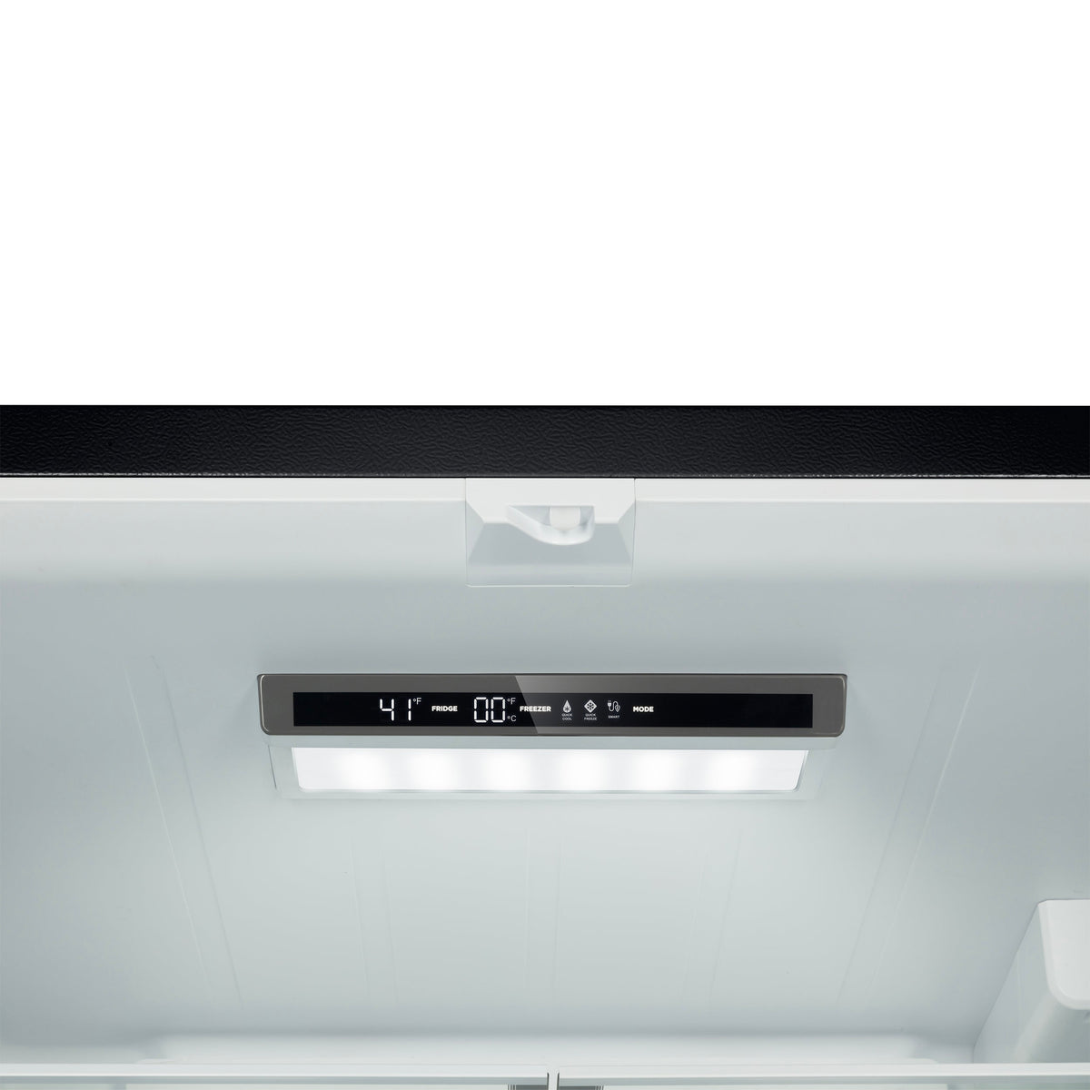 FORNO Rivello 36-Inch French Door Refrigerator, Standard Depth, Water and Ice Dispenser, Black with Stainless Steel Accents (FFFFD1783-36BLK)