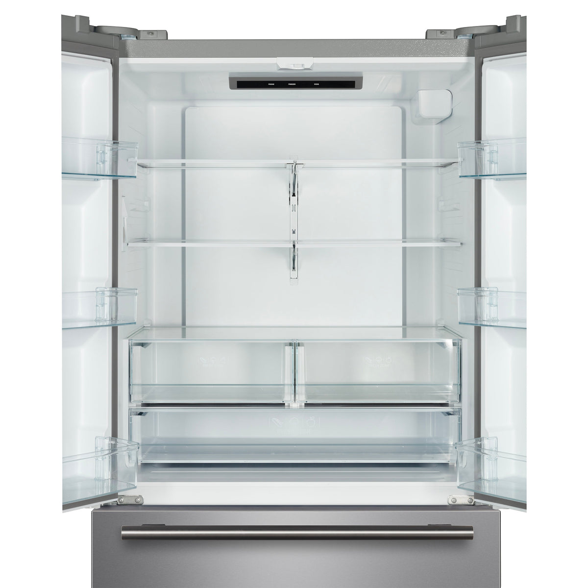 FORNO Rivello 36 in. French Door Refrigerator, Standard Depth, Stainless Steel, with Water & Ice Dispenser (Model FFFFD1783-36S)