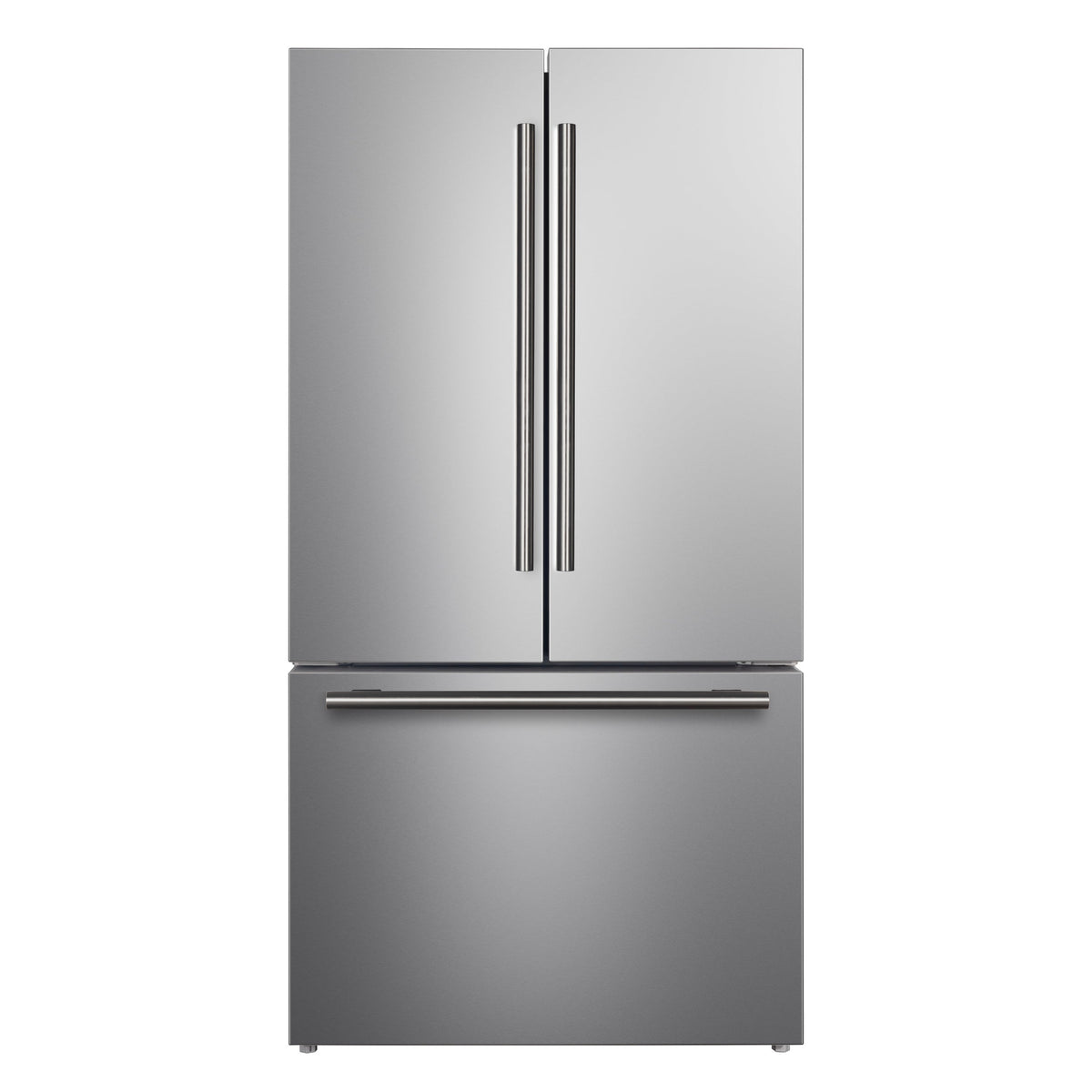 FORNO Rivello 36 in. French Door Refrigerator, Standard Depth, Stainless Steel, with Water & Ice Dispenser (Model FFFFD1783-36S)