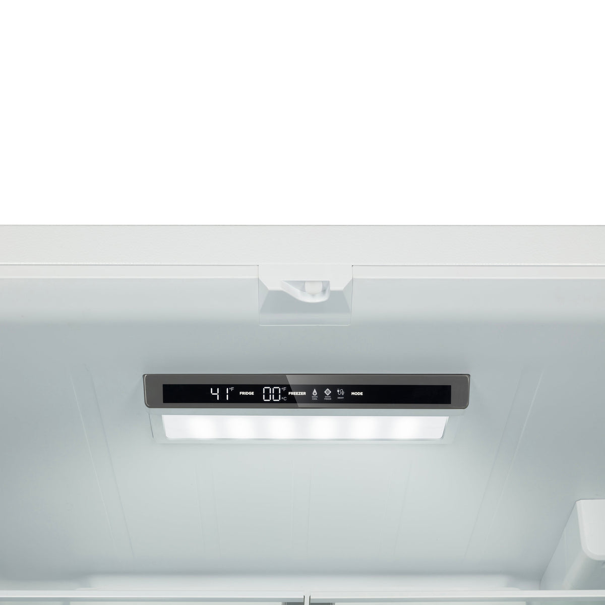 FORNO Rivello 36 in French Door Refrigerator, Standard Depth, Water & Ice Dispenser, White with Antique Brass Handles (Model FFFFD1783-36WHT)