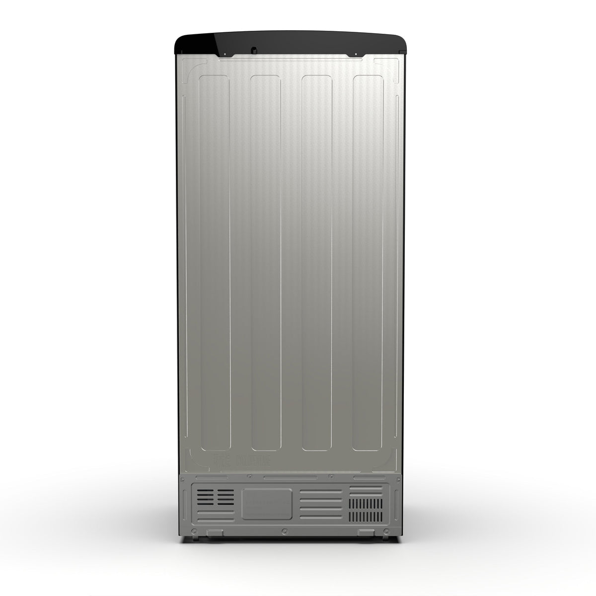 Forno Espresso Luigi 33-Inch French Door Refrigerator, 18 Cu. Ft., Black with Antique Brass Handles (Model FFFFD1791-33BLK)