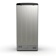 Forno Espresso Luigi 33-Inch French Door Refrigerator, 18 Cu. Ft., Black with Antique Brass Handles (Model FFFFD1791-33BLK)