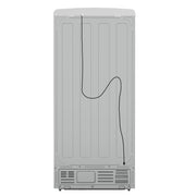 Forno Espresso Luigi 33-Inch French Door Refrigerator, 18 cu. ft., White, Antique Brass Handles, Model FFFFD1791-33WHT