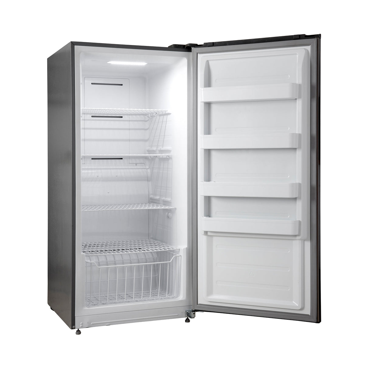 FORNO Rizzuto 28-Inch Built-In Convertible Refrigerator/Freezer, 13.8 cu ft, Right-Hinged, Stainless Steel (FFFFD1933-28RS)