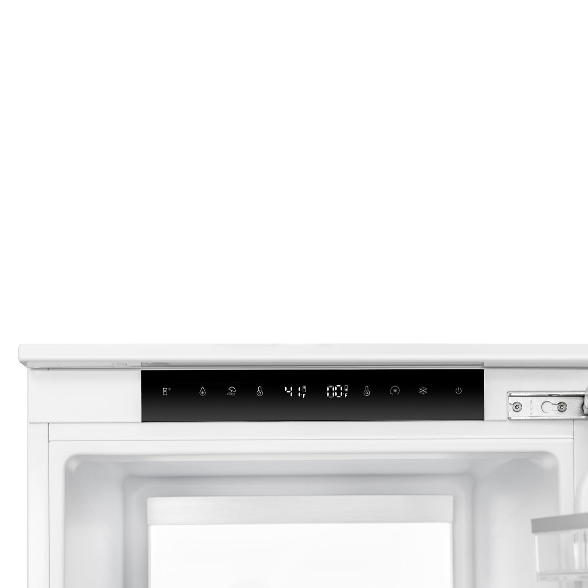 Forno Rivestito 22-Inch Panel-Ready Counter-Depth Built-In Bottom Freezer Refrigerator with Ice Maker, 8.3 cu. ft. (Model FFRBI1704-21)