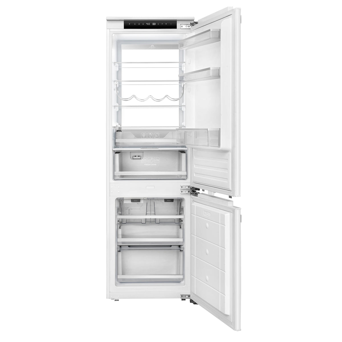 Forno Rivestito 22-Inch Panel-Ready Counter-Depth Built-In Bottom Freezer Refrigerator with Ice Maker, 8.3 cu. ft. (Model FFRBI1704-21)