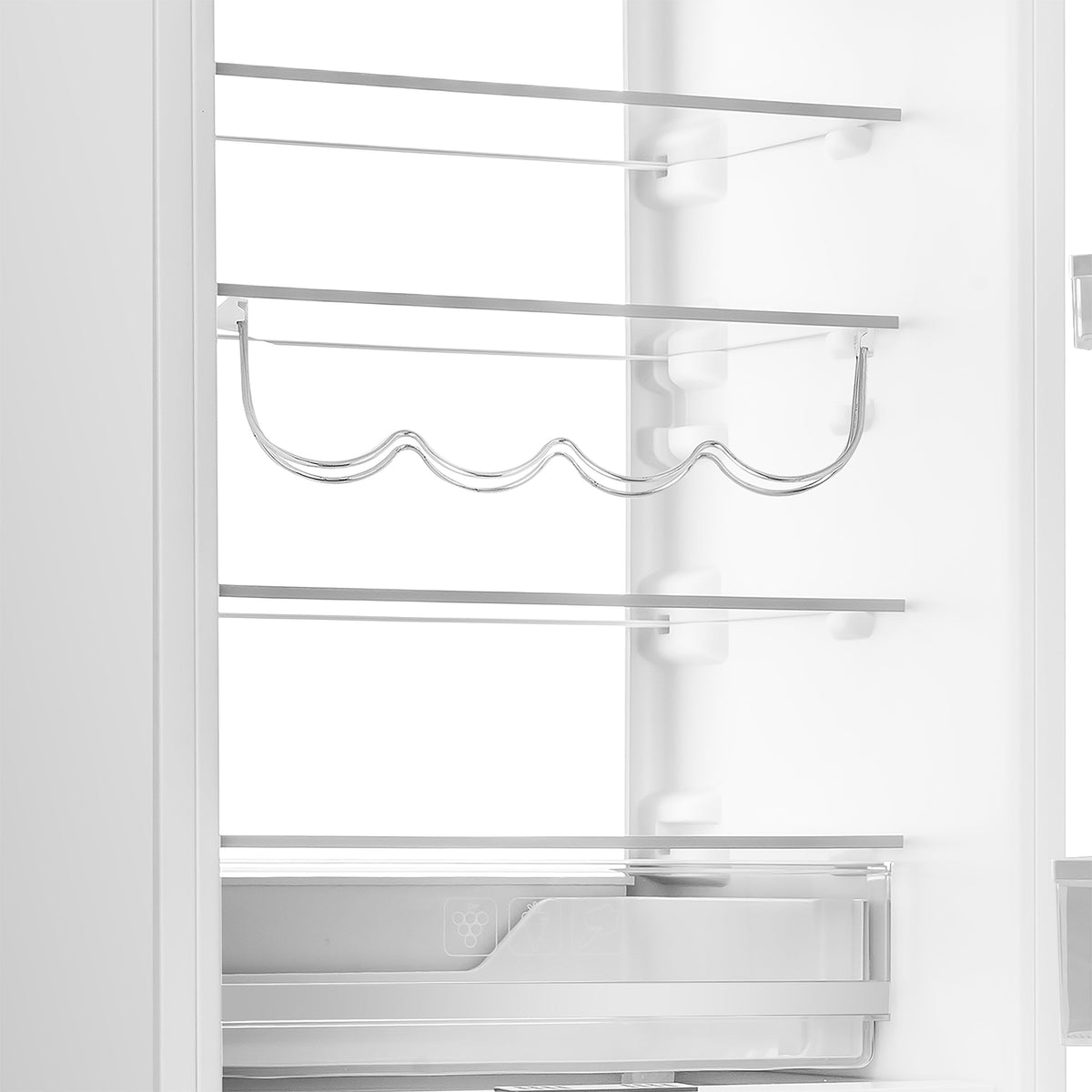 Forno Rivestito 22-Inch Panel-Ready Counter-Depth Built-In Bottom Freezer Refrigerator with Ice Maker, 8.3 cu. ft. (Model FFRBI1704-21)