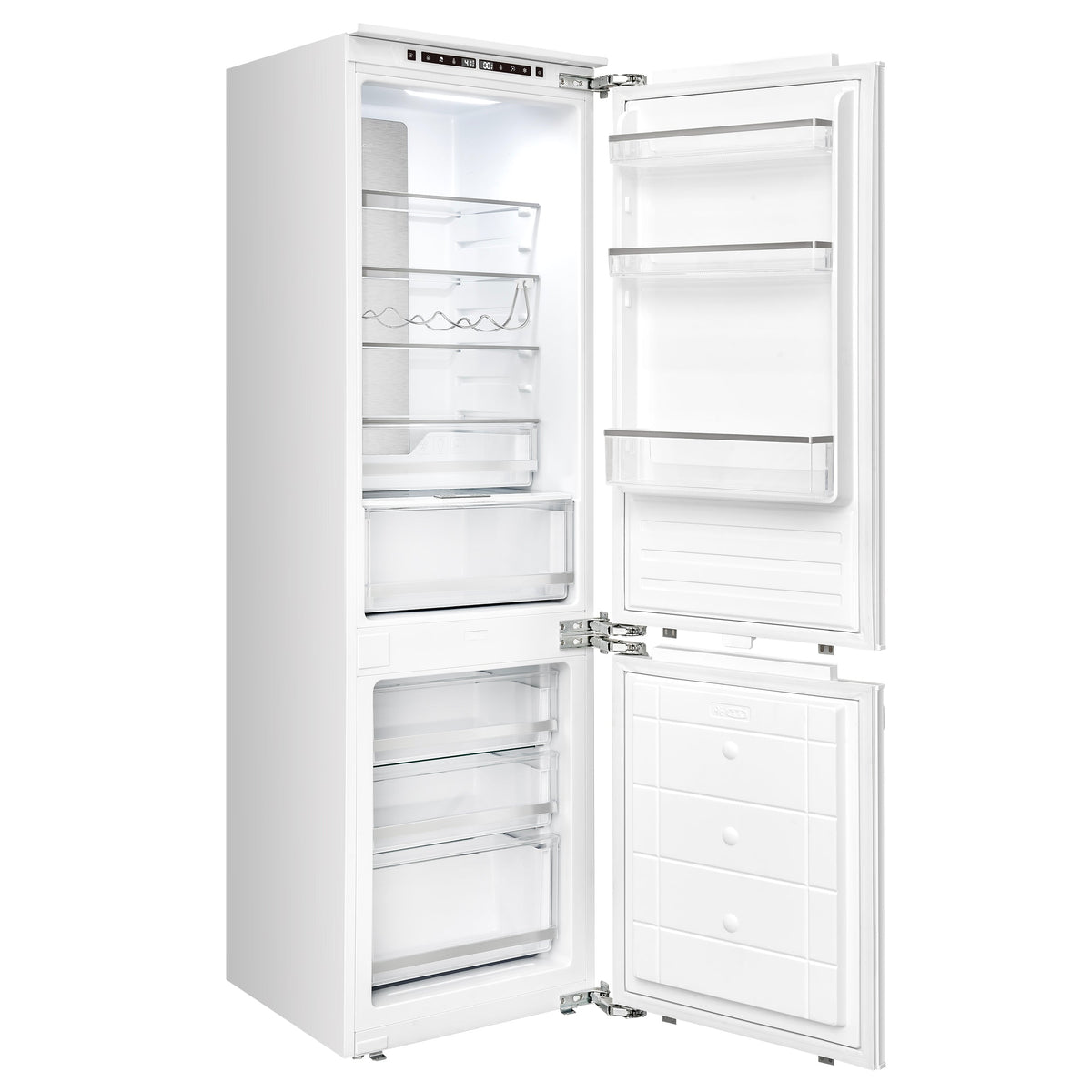 FORNO Rivestito 22 in Counter-Depth Built-In Panel-Ready Refrigerator with Bottom Freezer, 8.6 cu ft, Model FFRBI1798-21