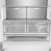 FORNO Rivestito 36-Inch Counter-Depth Built-In Panel-Ready French Door Refrigerator with Automatic Ice Maker, 15.5 cu. ft. (FFRBI1811-36FR)