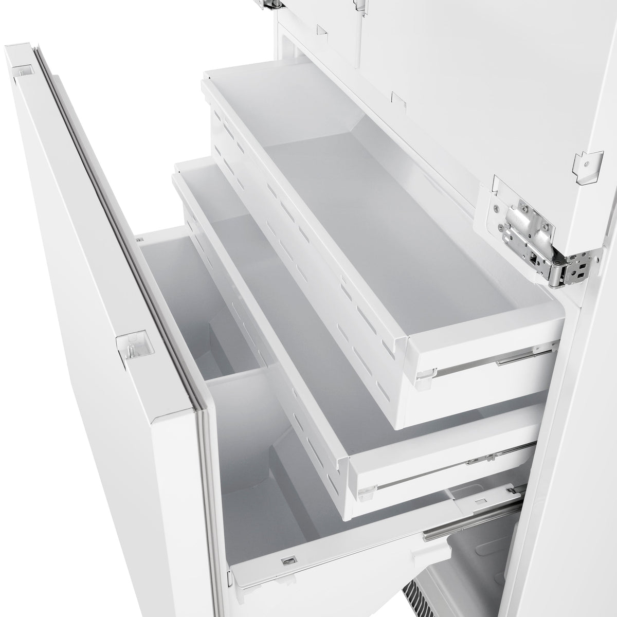 FORNO Rivestito 36-Inch Counter-Depth Built-In Panel-Ready French Door Refrigerator with Automatic Ice Maker, 15.5 cu. ft. (FFRBI1811-36FR)