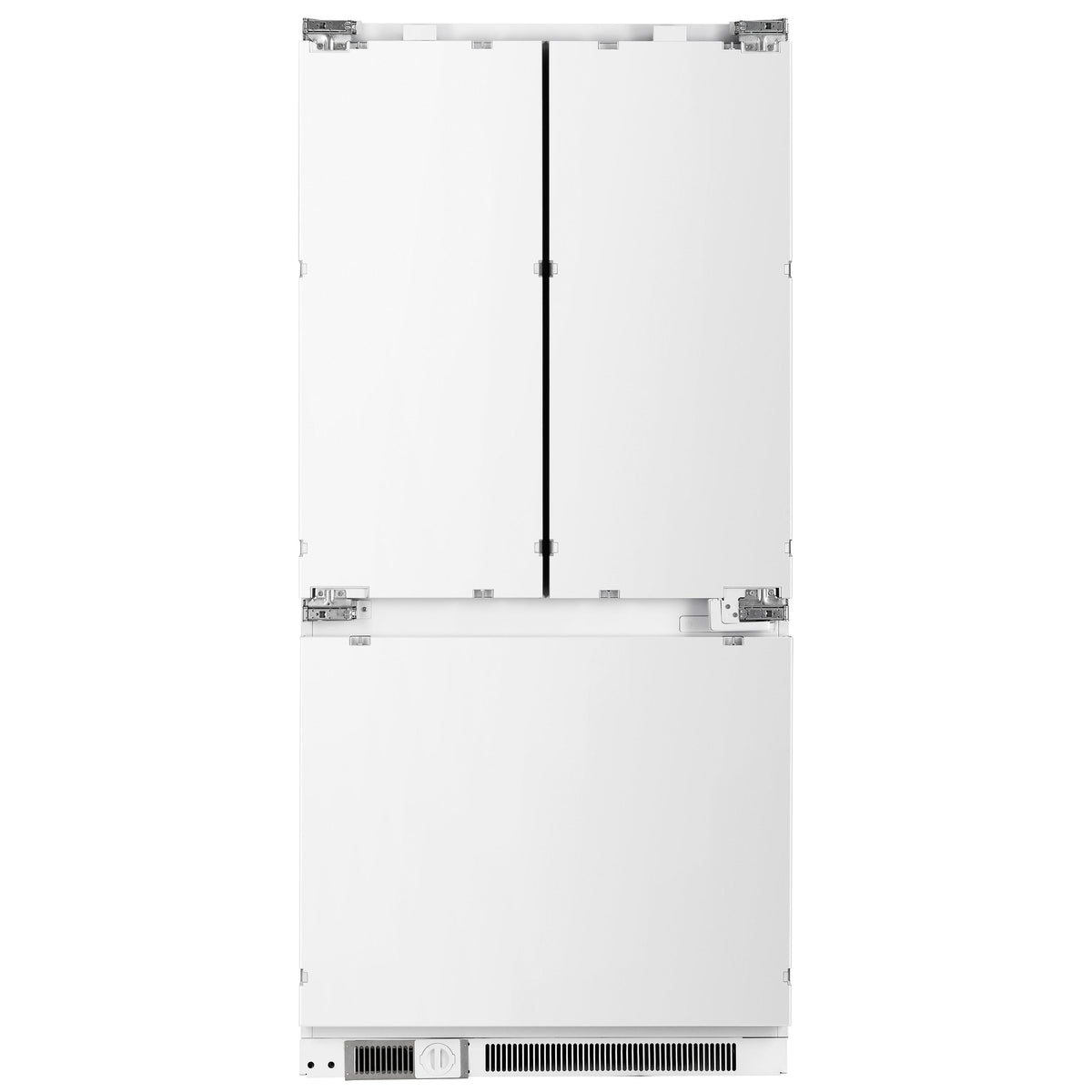 FORNO Rivestito 36-Inch Counter-Depth Built-In Panel-Ready French Door Refrigerator with Automatic Ice Maker, 15.5 cu. ft. (FFRBI1811-36FR)
