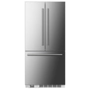 FORNO Rivestito 36-Inch Built-In French Door Refrigerator, 15.5 Cu. Ft., Stainless Steel Panels, Automatic Ice Maker (Model FFRBI1811-36FR)