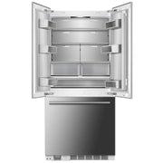 FORNO Rivestito 36-Inch Built-In French Door Refrigerator, 15.5 Cu. Ft., Stainless Steel Panels, Automatic Ice Maker (Model FFRBI1811-36FR)