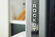 Rocket Espresso Appartamento TCA Espresso Machine - Stainless Steel with Black Stripe