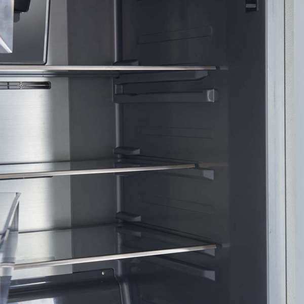 Forno Fortezza 28-Inch Left Swing Built-In Freezer with Fast Freeze, Digital Controls, Ice Maker, Stainless Steel (FFFFD1738-28LS)