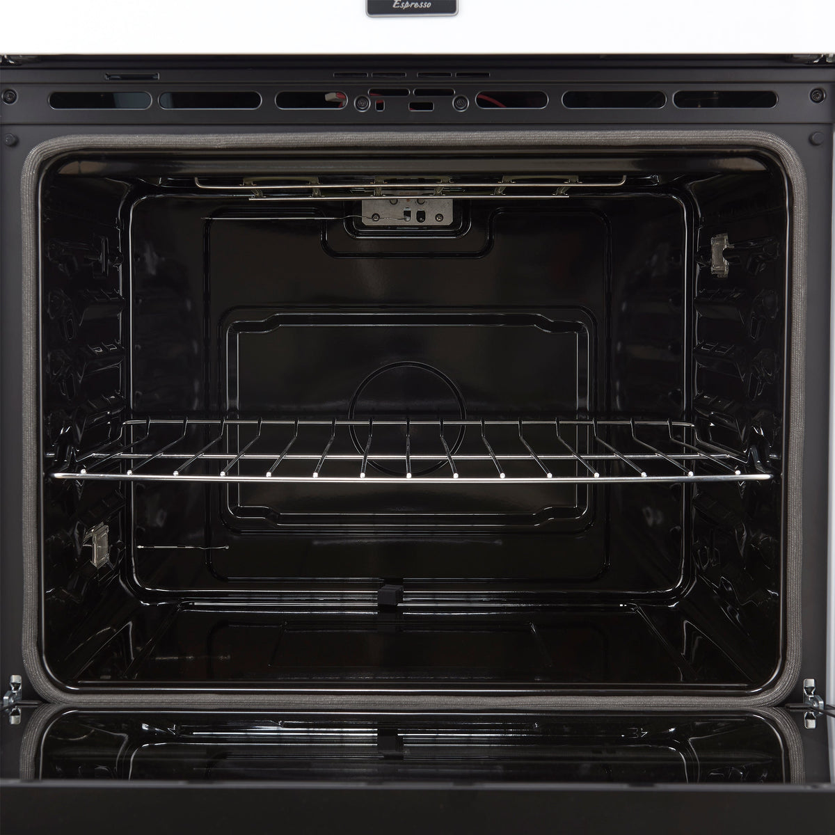 FORNO Espresso Vomero 30-Inch Electric Double Wall Oven, 10.0 cu. ft., White with Antique Brass Accents (FBOEL1324-30WHT)