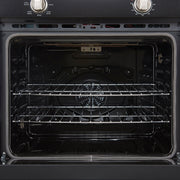 Forno Espresso Vomero 30-Inch Single Electric Wall Oven, 5.0 Cu. Ft., Black with Stainless Steel Accents (FBOEL1370-30BLK)