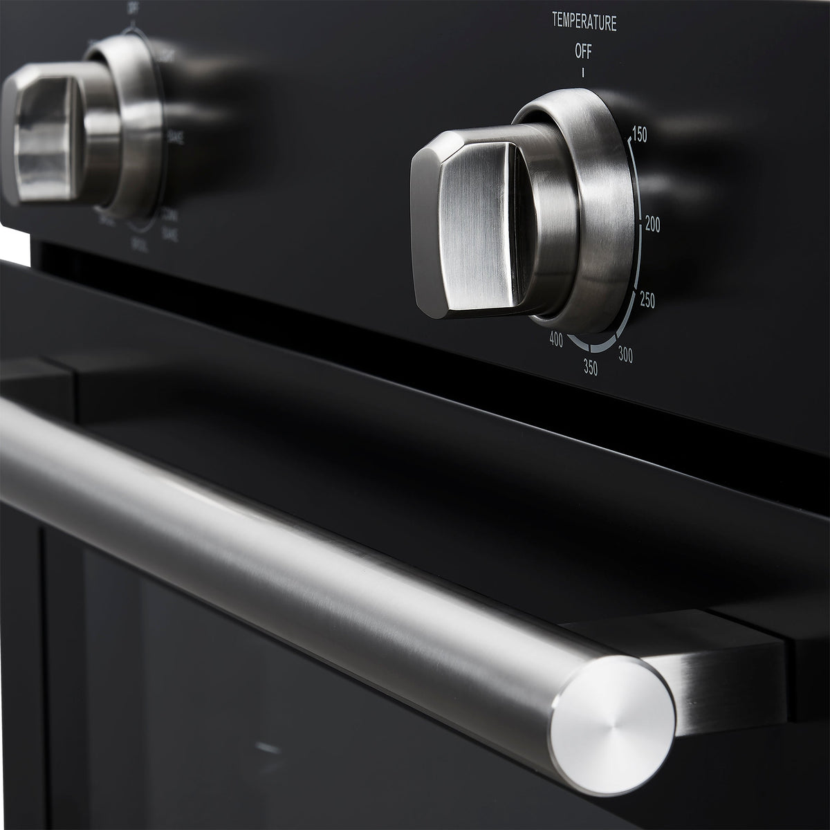 Forno Espresso Vomero 30-Inch Single Electric Wall Oven, 5.0 Cu. Ft., Black with Stainless Steel Accents (FBOEL1370-30BLK)