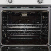 FORNO Espresso Vomero 30-Inch Electric Single Wall Oven, 5.0 Cu. Ft., White with Stainless Steel Accents (FBOEL1370-30WHT)