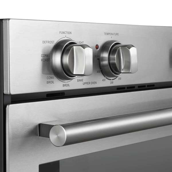 FORNO Vomero 30-Inch Built-In Double Electric Wall Oven, 10.0 cu. ft. Total Capacity, Stainless Steel (FBOEL1324-30)