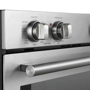 FORNO Vomero 30-Inch Built-In Double Electric Wall Oven, 10.0 cu. ft. Total Capacity, Stainless Steel (FBOEL1324-30)