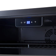Forno Frescolino 24-Inch Beverage Cooler Refrigerator, 188-Can Capacity, Triple-Layer Glass Door, LED Interior Light, Stainless Steel (FWCDR6665-24S)