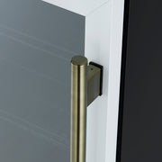 Forno Frescolino 24-Inch Beverage Cooler, 188-Can Capacity, Triple-Glass Door, LED Lighting, White with Antique Brass Accents (Model FWCDR6665-24WHT)