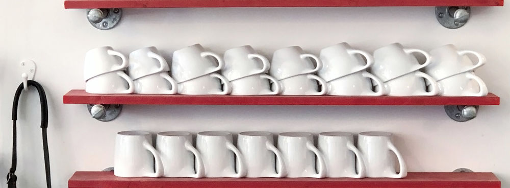 Set of 6 ECM Cappuccino Cups and Saucers