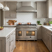 Forno Massimo 48 in. Freestanding Dual Fuel Range with 8 Sealed Burners, 6.58 cu. ft. Oven, Stainless Steel (FFSGS6125-48)