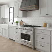 FORNO Massimo 36 in. Freestanding Gas Range, 5.36 cu. ft. Oven, 6 Sealed Burners, Stainless Steel (Model FFSGS6239-36)