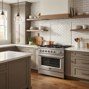 Forno Marco 36-Inch Freestanding Gas Range with 6 Sealed Burners, 5.36 cu. ft. Oven Capacity, Built-In Temperature Gauge, Stainless Steel (Model FFSGS6277-36)