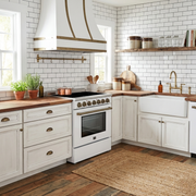 Forno Paolo 30-Inch Freestanding Electric Range, 4.38 cu. ft. Oven Capacity, White Finish with Antique Brass Handles, Model FFSEL6011-30WHT