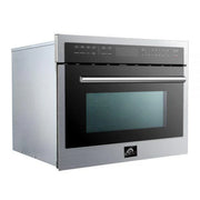 Forno 24-Inch Built-In Compact Convection Microwave Oven, 1.6 cu. ft. (Model FMWDR3093-24)