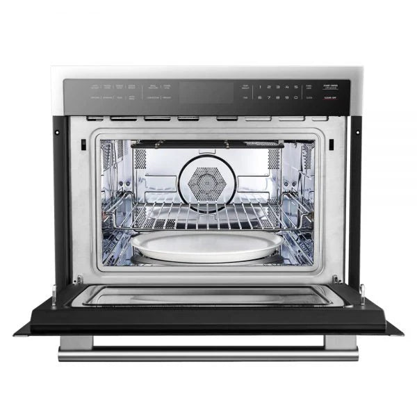 Forno Galiano 30-Inch Freestanding All-Electric Range with French Door Oven, 4.32 cu. ft., Stainless Steel (Model FFSEL6917-30)