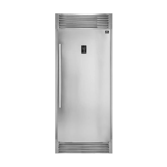 Forno Rizzuto 32-Inch Convertible Refrigerator/Freezer, 13.8 cu. ft., Right-Hinged Door, Stainless Steel with Decorative Grill (Model FFFFD1933-32RS)