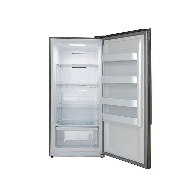 Forno Rizzuto 32-Inch Convertible Refrigerator/Freezer, 13.8 cu. ft., Right-Hinged Door, Stainless Steel with Decorative Grill (Model FFFFD1933-32RS)