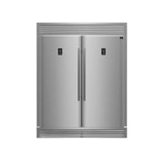 Forno Rizzuto 60-Inch Pro-Style Refrigerator/Freezer Combo, 27.6 cu. ft., Stainless Steel (FFFFD1933-60S)