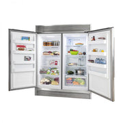 Forno Rizzuto 60-Inch Pro-Style Refrigerator/Freezer Combo, 27.6 cu. ft., Stainless Steel (FFFFD1933-60S)