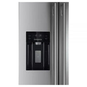 Forno 36-Inch Counter-Depth Side-by-Side Refrigerator, 20.0 Cu. Ft., Stainless Steel with Water and Ice Dispenser (FFRBI1844-36SB)