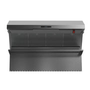 Forno Savona 48-Inch Wall-Mounted Range Hood with Backsplash and Red Warming Light, Stainless Steel – Model FRHWM5029-48HB