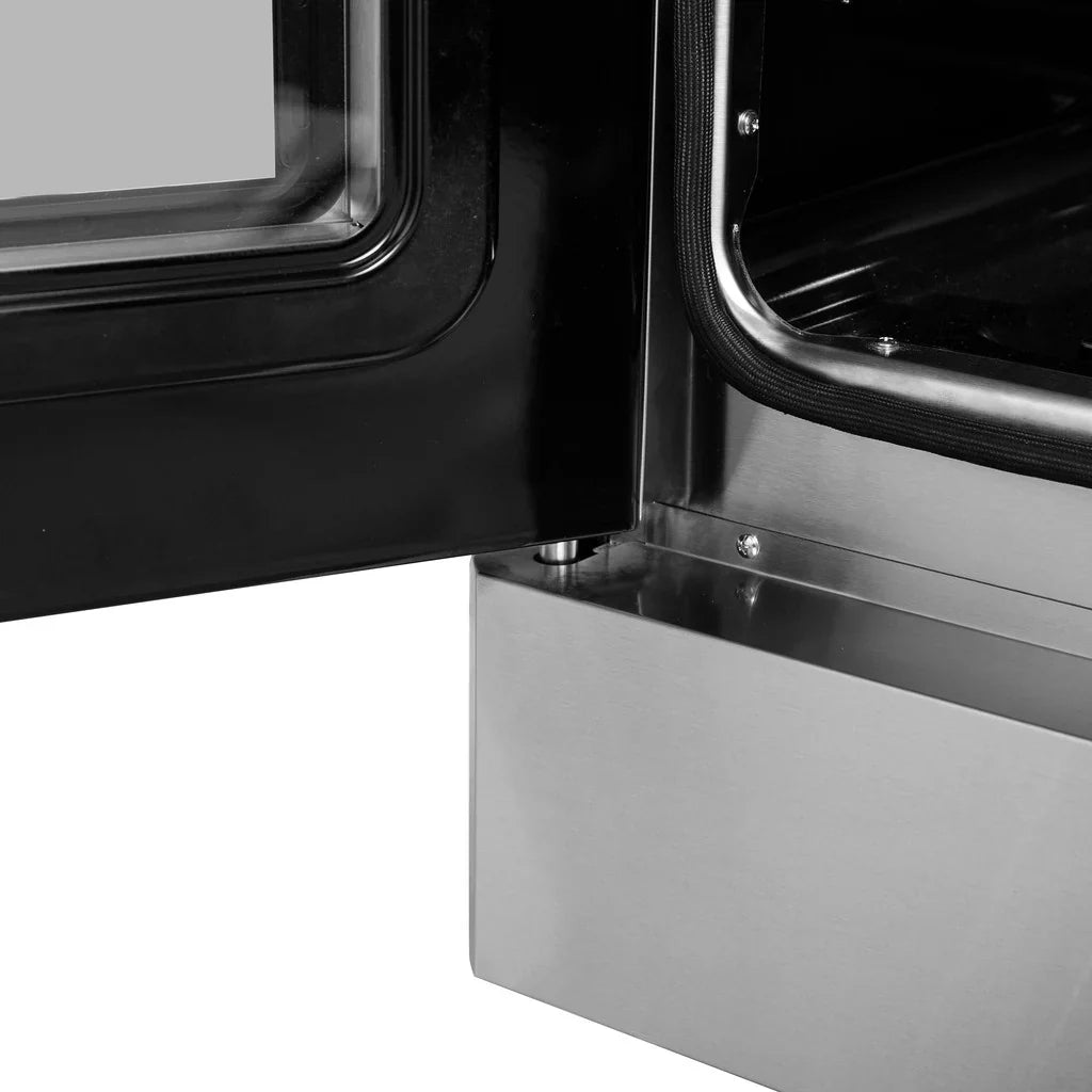 Forno Galiano 30-Inch Freestanding All-Gas Range with French Door, 4.32 Cu. Ft., Stainless Steel (FFSGS6444-30)