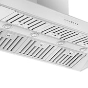 Forno Orvieto 48-Inch Wall Mount Range Hood, 1200 CFM, Stainless Steel (Model FRHWM5094-48)